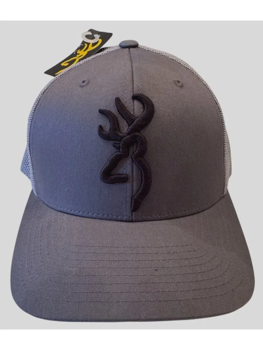 Browning Baseball Cap Haze Gray NWT Hunting Adjustable
